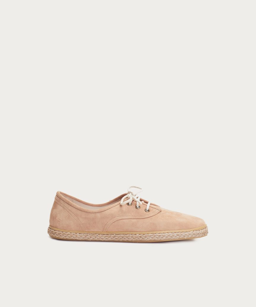 Suede Marina Espadrille Sneaker