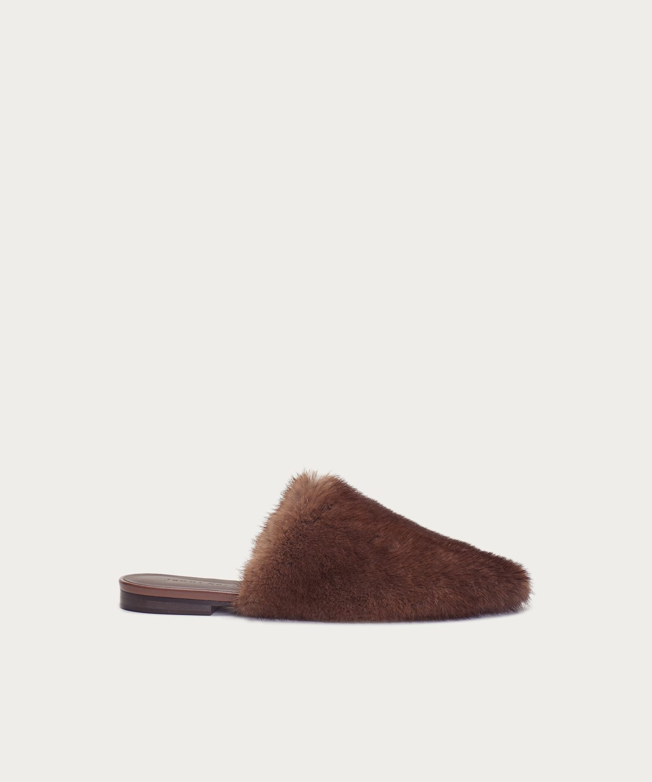 Fur Mule - Dark Brown | Jenni Kayne