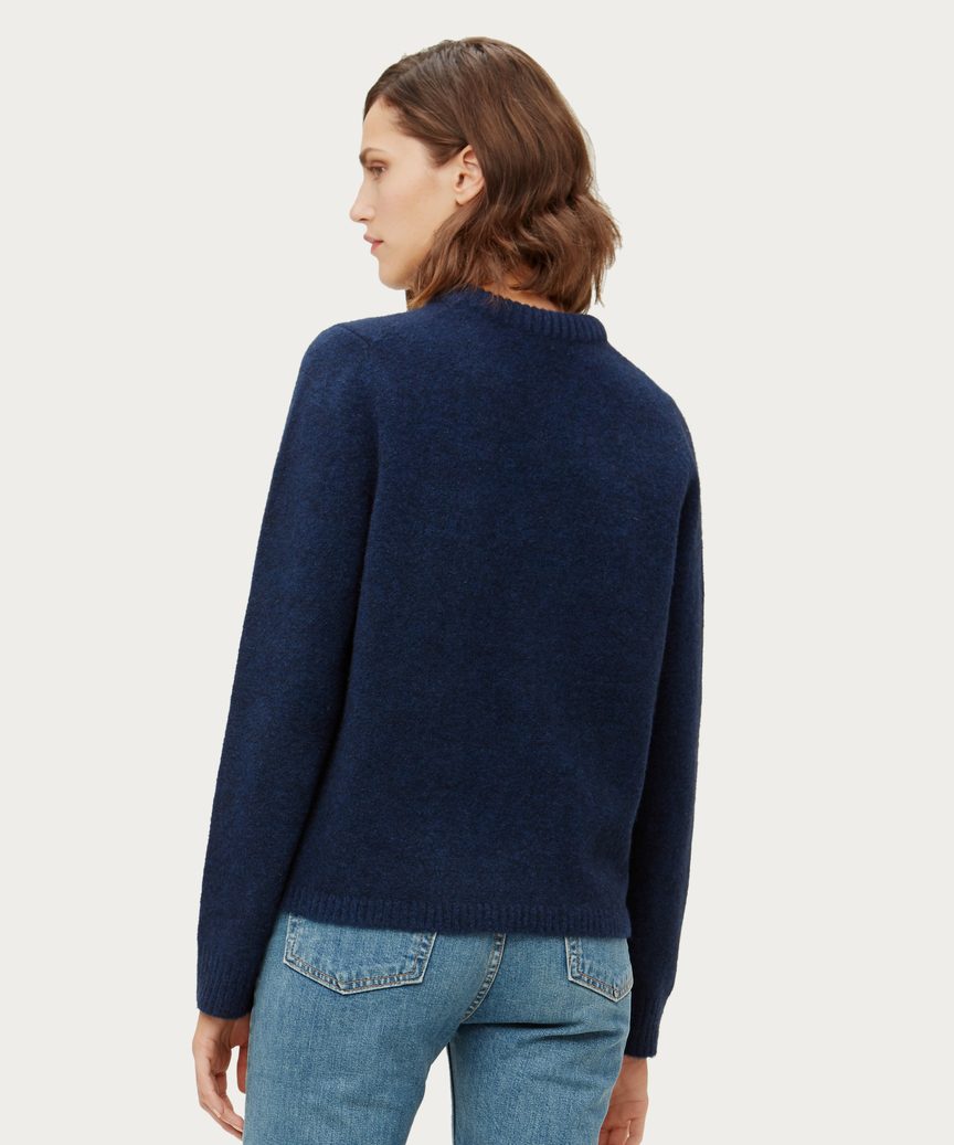 Puffy Crewneck Sweater