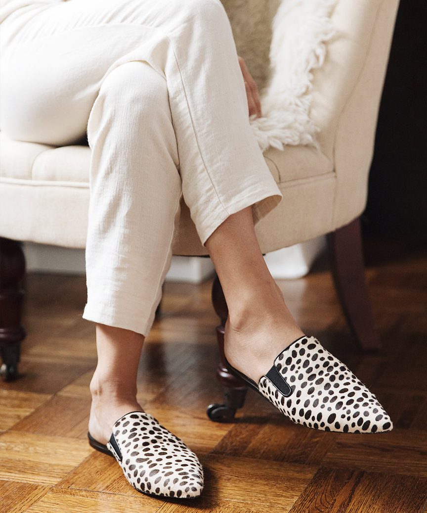 Pony Hair Mule