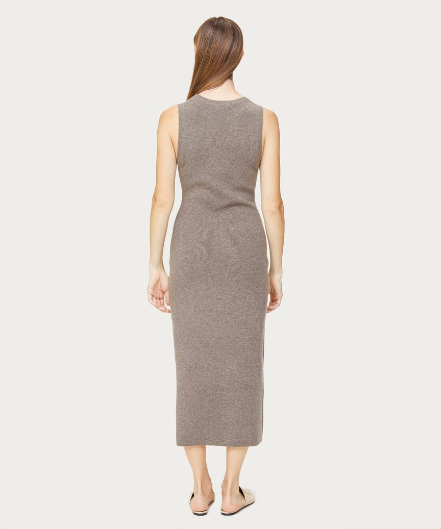 Sleeveless Sweater Dress