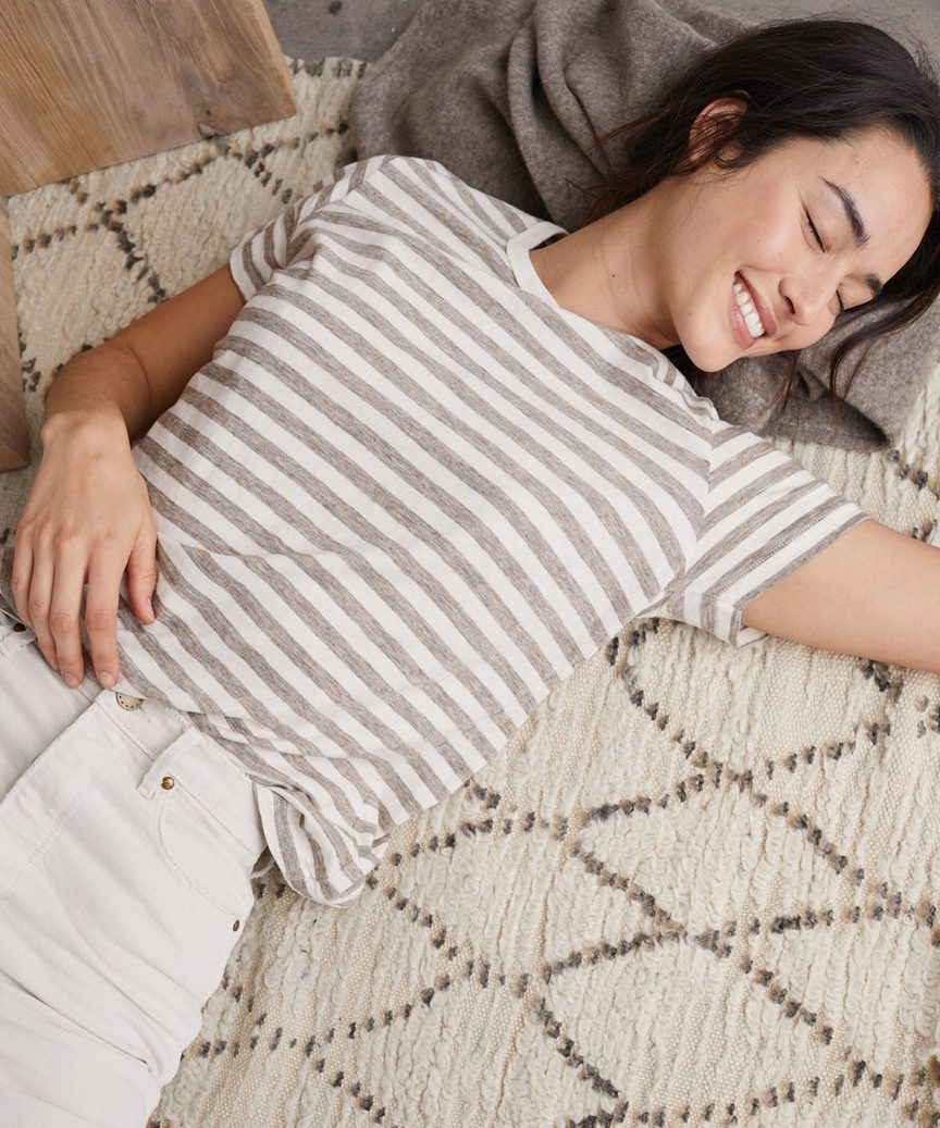 Striped Basic T-Shirt
