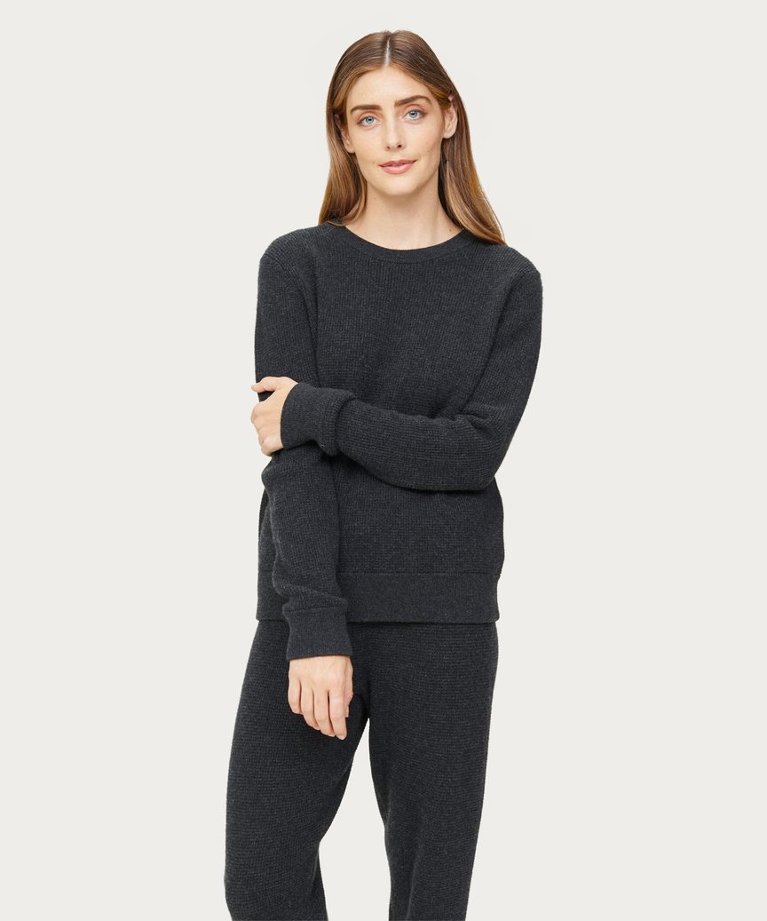 Cashmere Thermal Crewneck