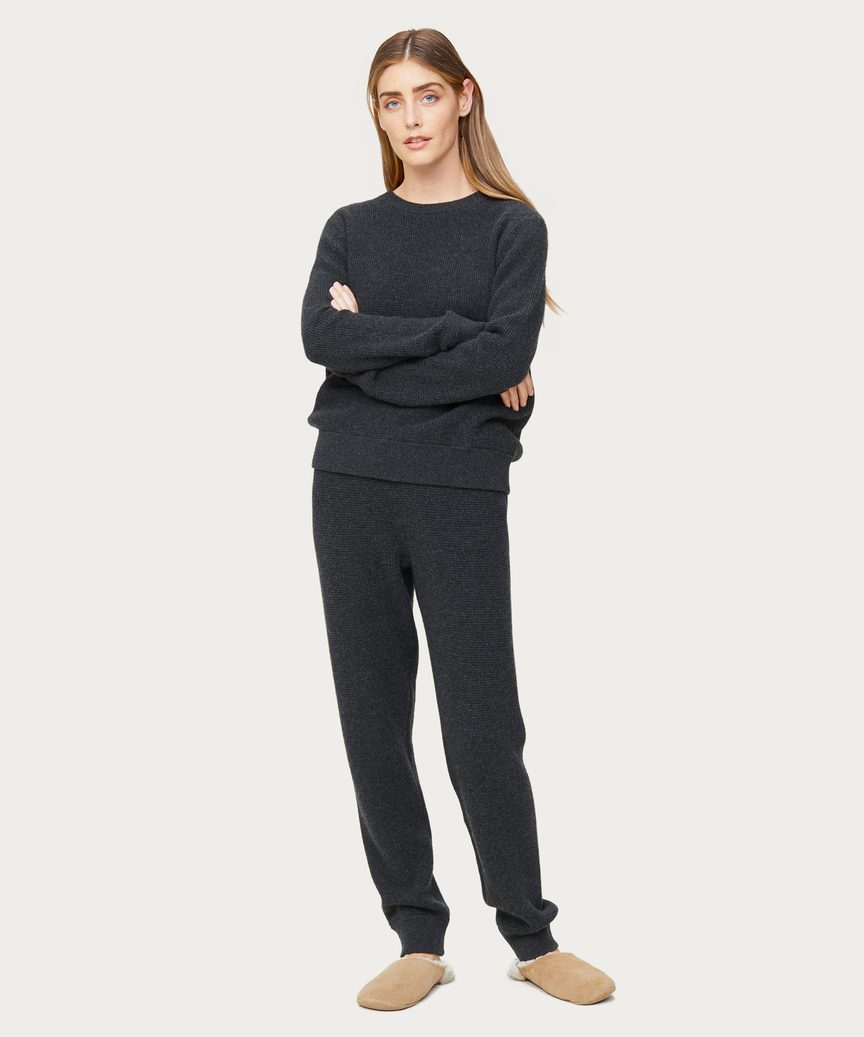 Cashmere Thermal Crewneck