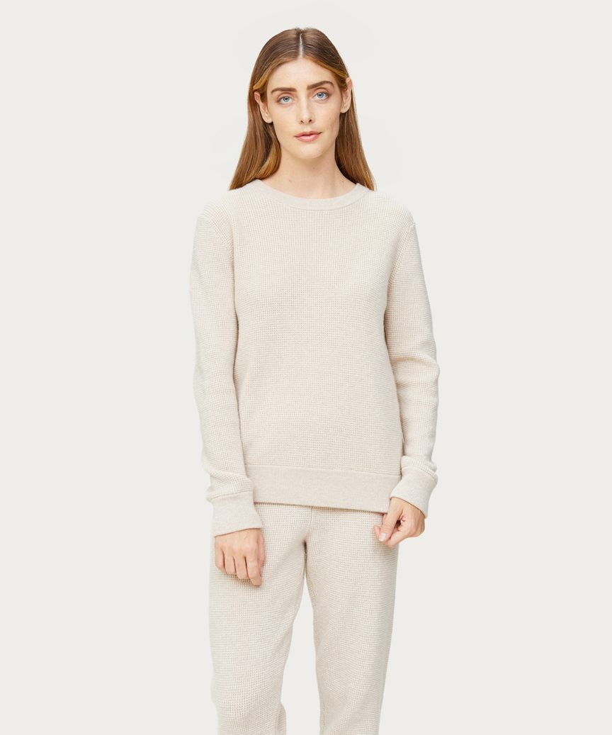 Cashmere Thermal Crewneck