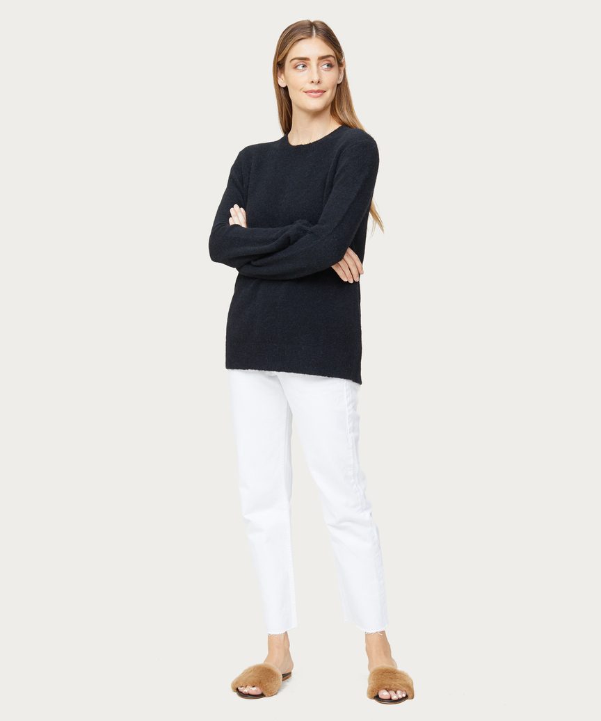 Alpaca Crewneck Sweater