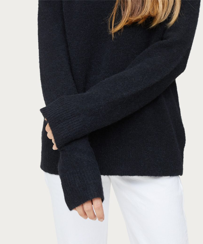 Alpaca Crewneck Sweater