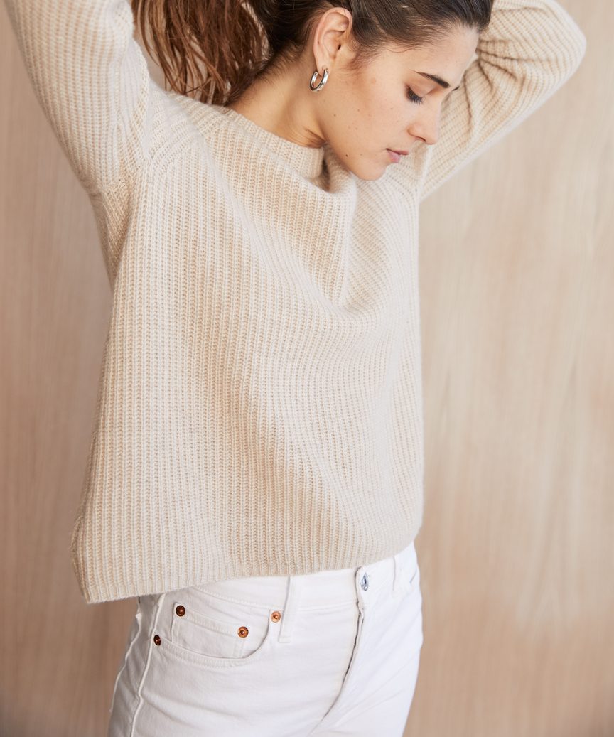 Cashmere Fisherman Sweater