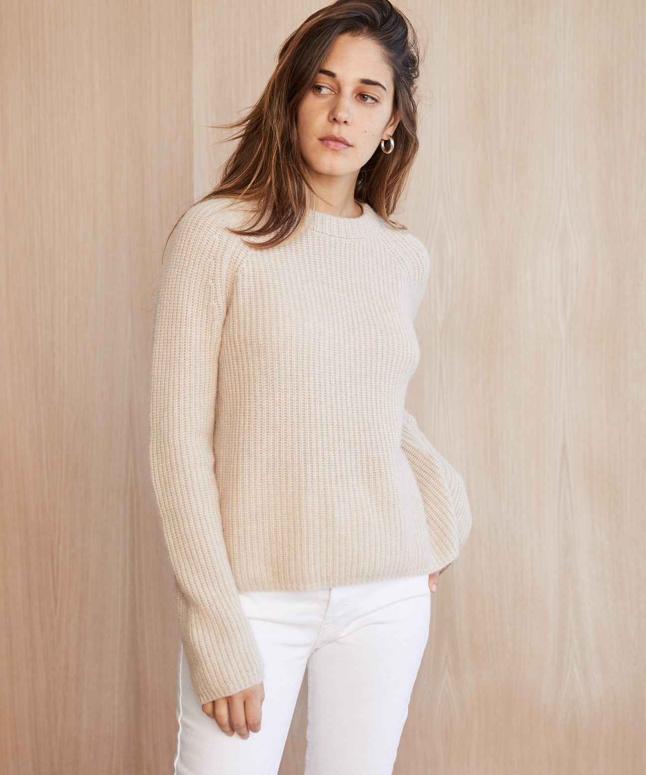 jenni kayne cotton fisherman sweater