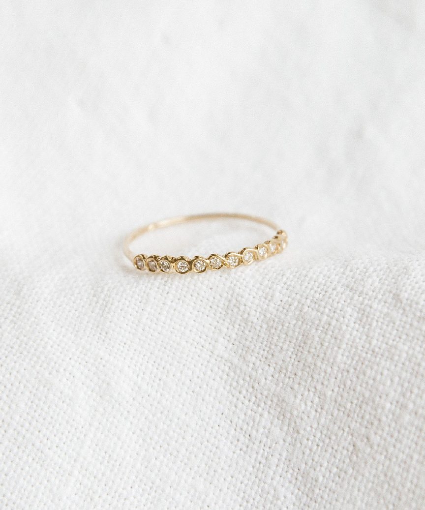 Diamond Half-Eternity Band