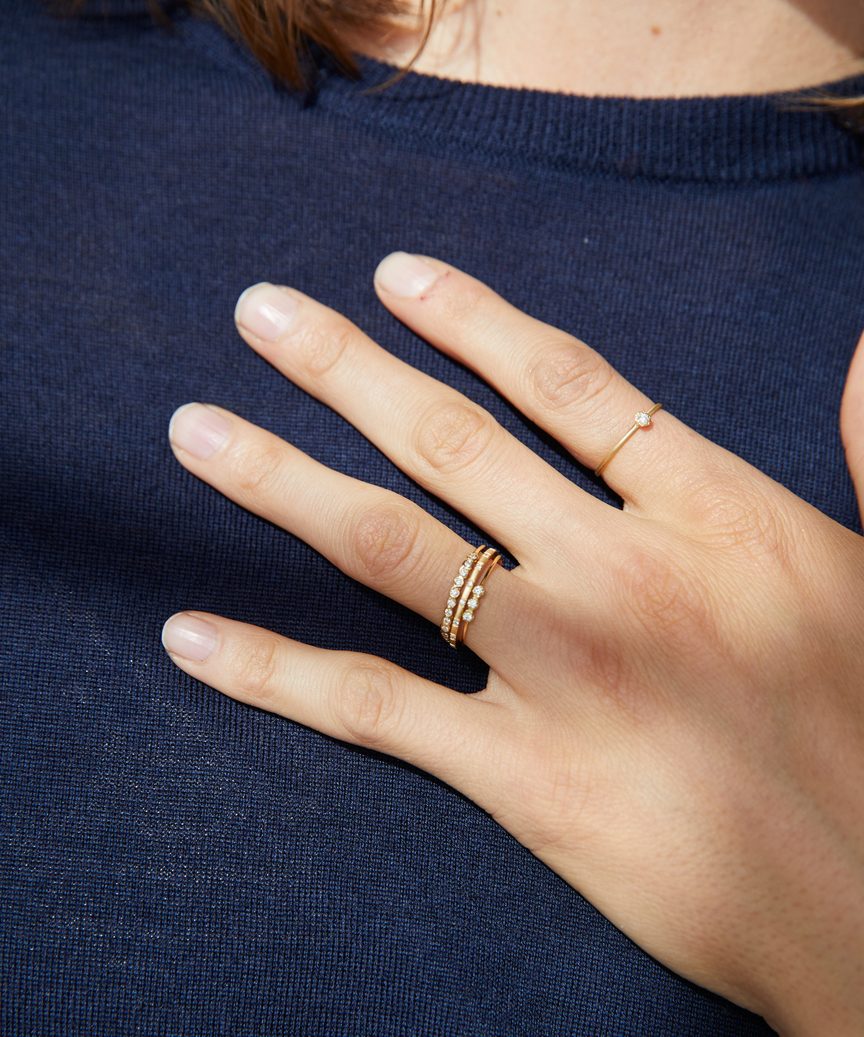 Diamond Half-Eternity Band