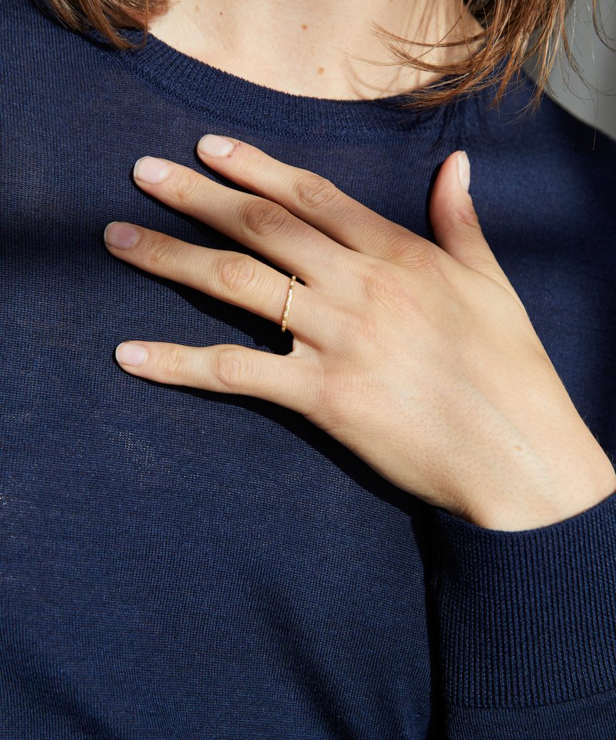 White Diamond Eternity Band