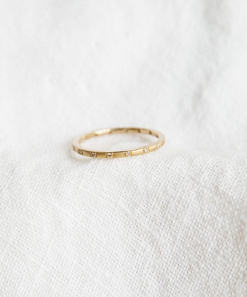 White Diamond Eternity Band