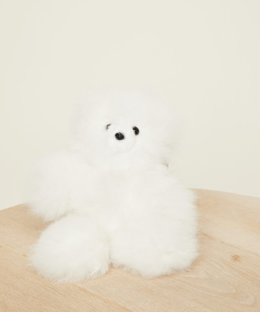 Alpaca Fur Teddy Bear