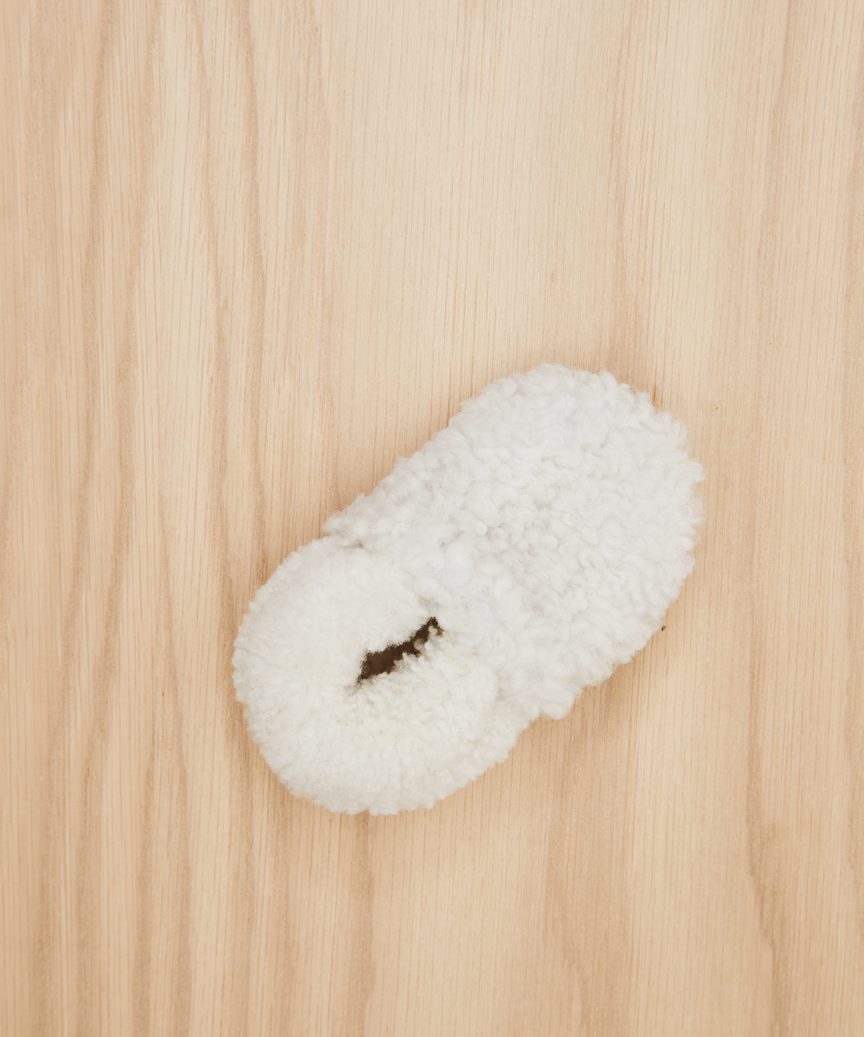 Shearling Baby Booties