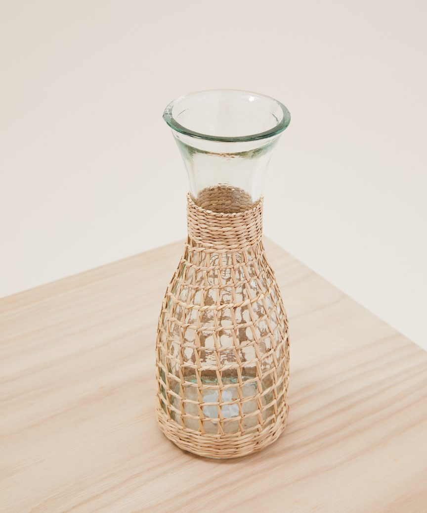 Rattan Picnic Carafe