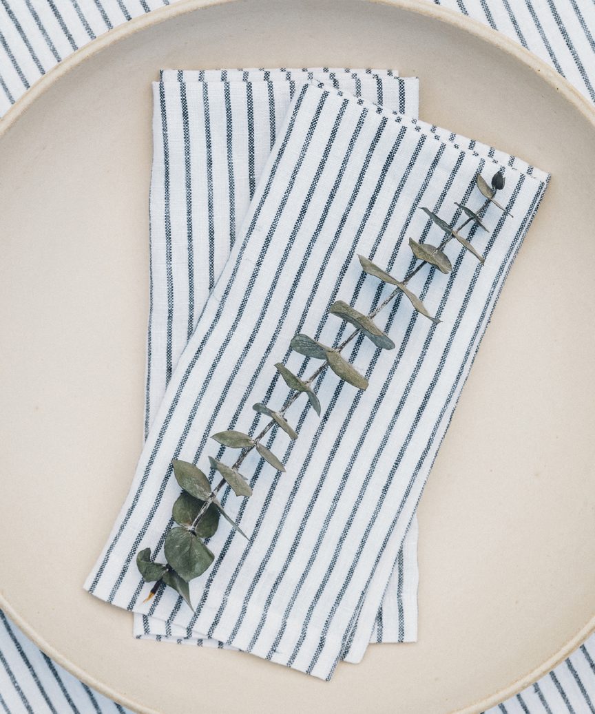 Striped Linen Napkin