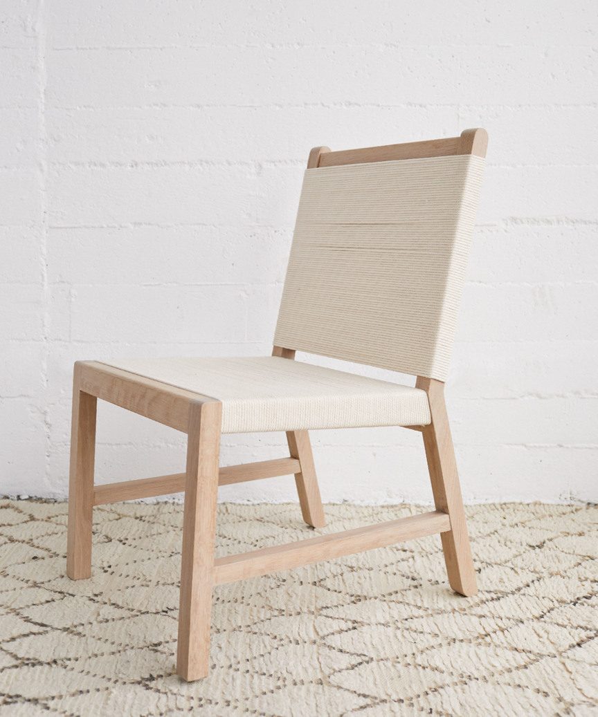 Oak Rope Chair