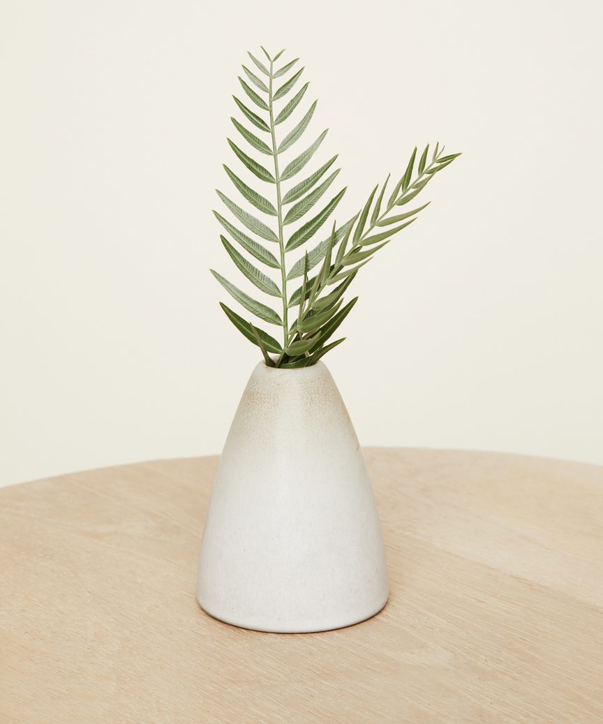 Cone Ceramic Bud Vase