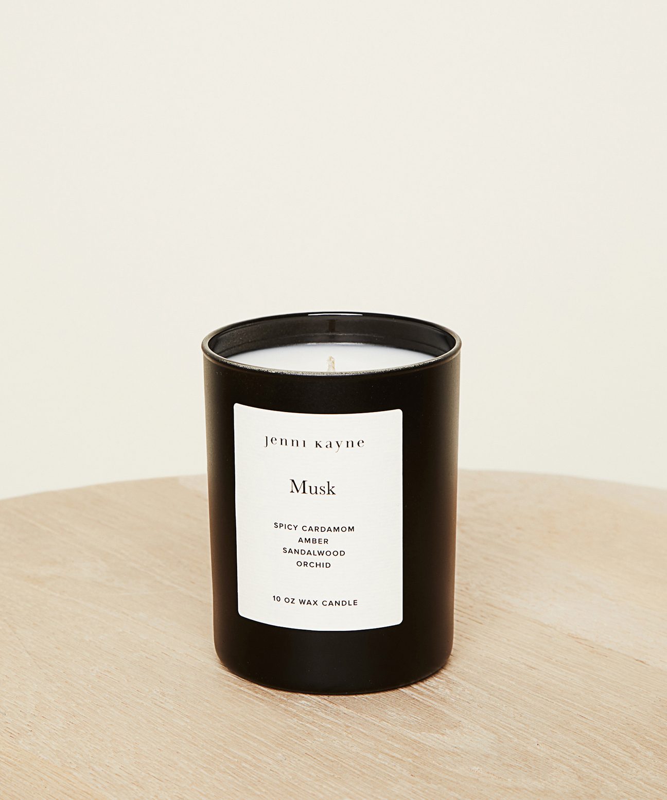 Musk Matte Glass Candle
