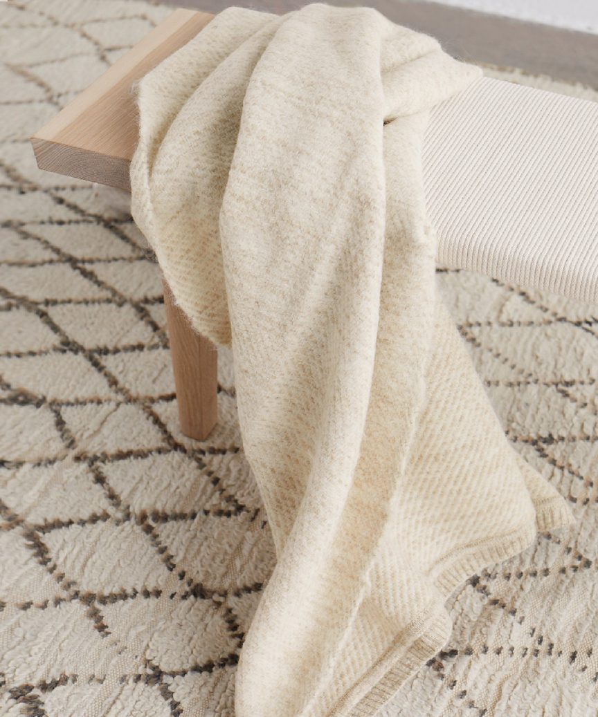 Alpaca Loom Throw