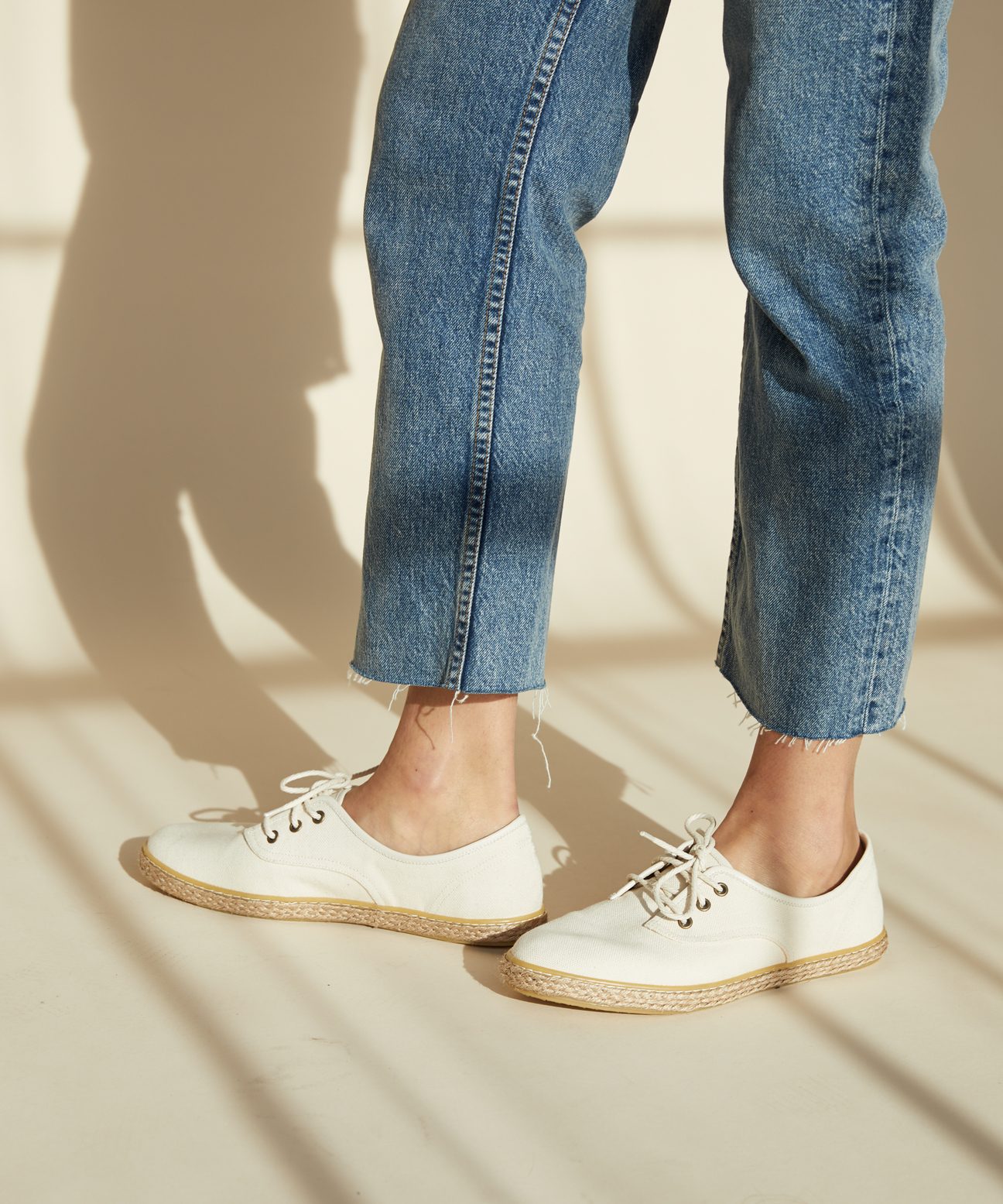 canvas espadrille sneakers