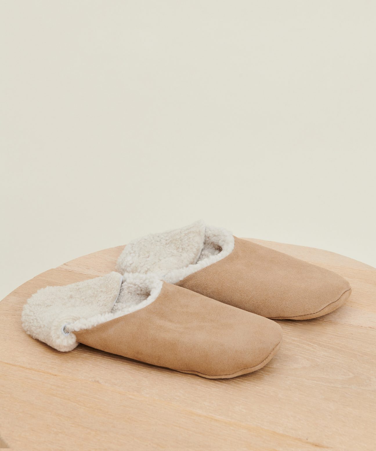 suede slip on slippers