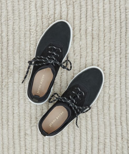 jenni kayne suede slide sneaker