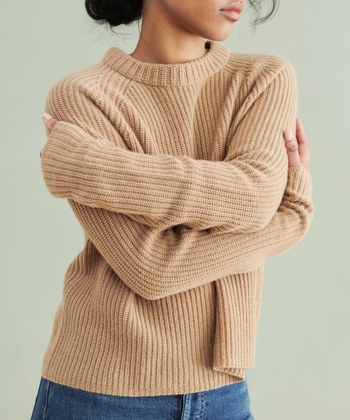 jenni kayne cotton fisherman sweater