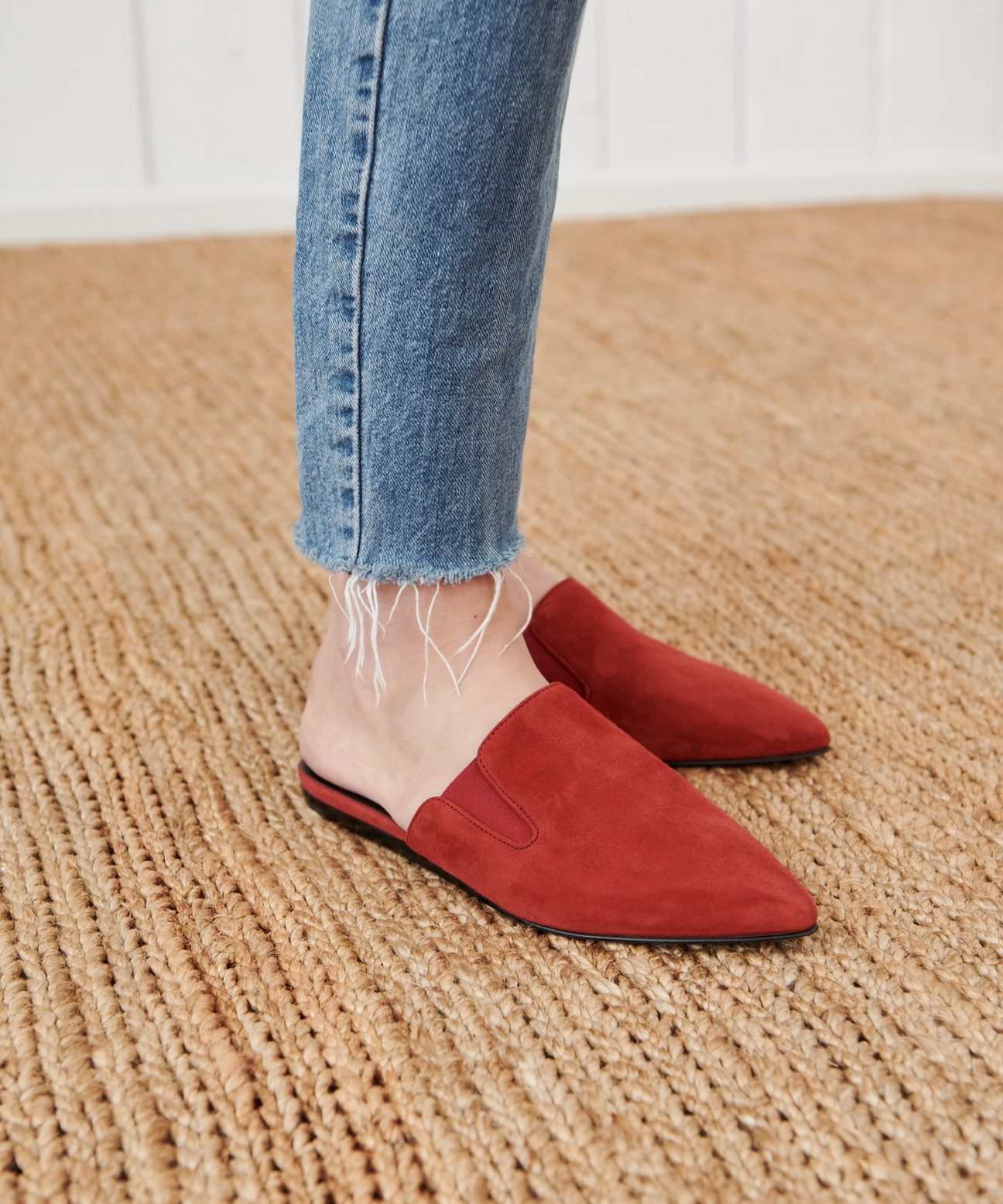 jenni kayne suede mule