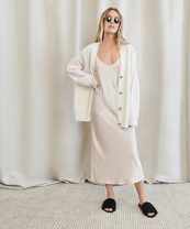 cashmere cocoon cardigan