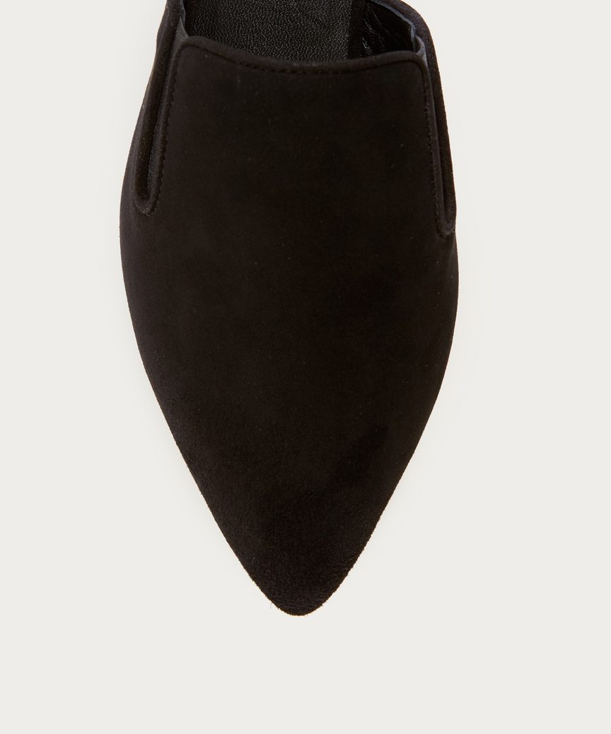 Suede Mule