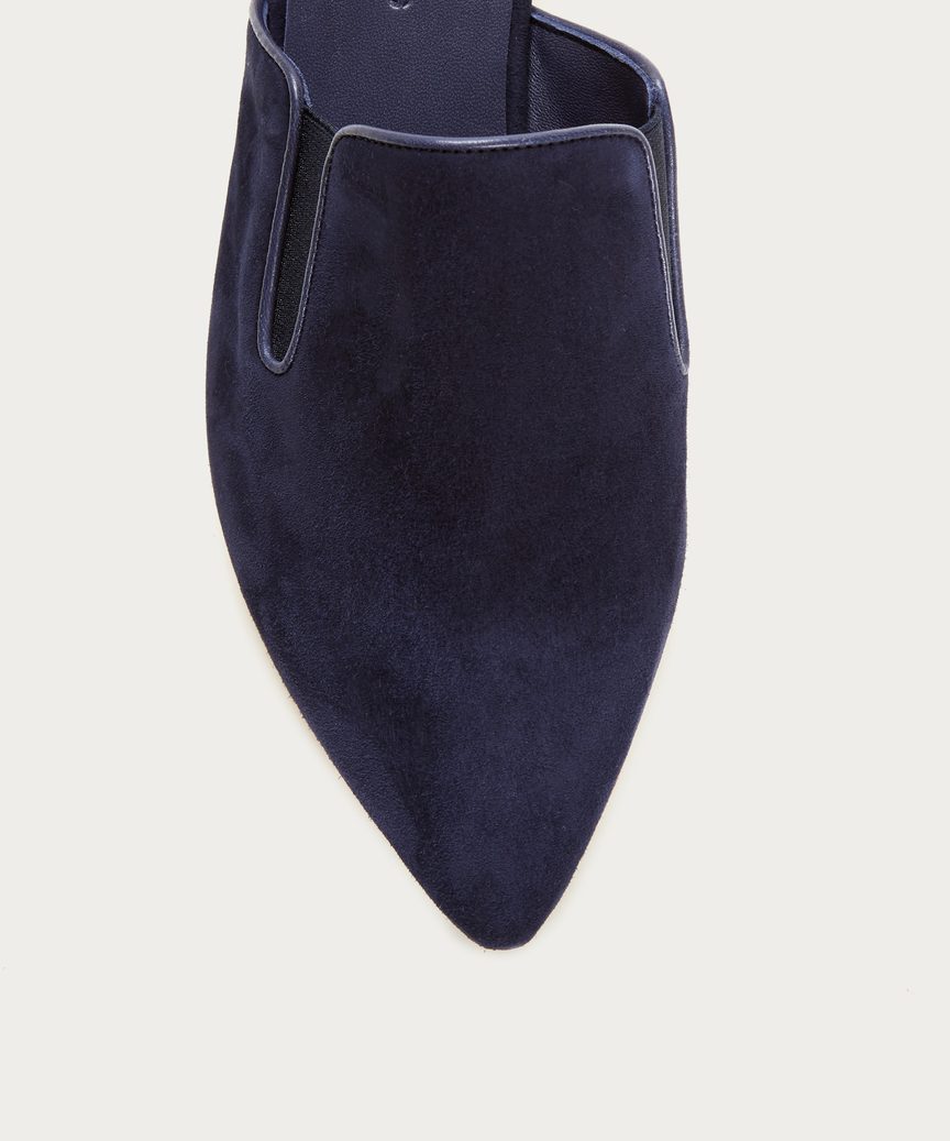 Suede Mule