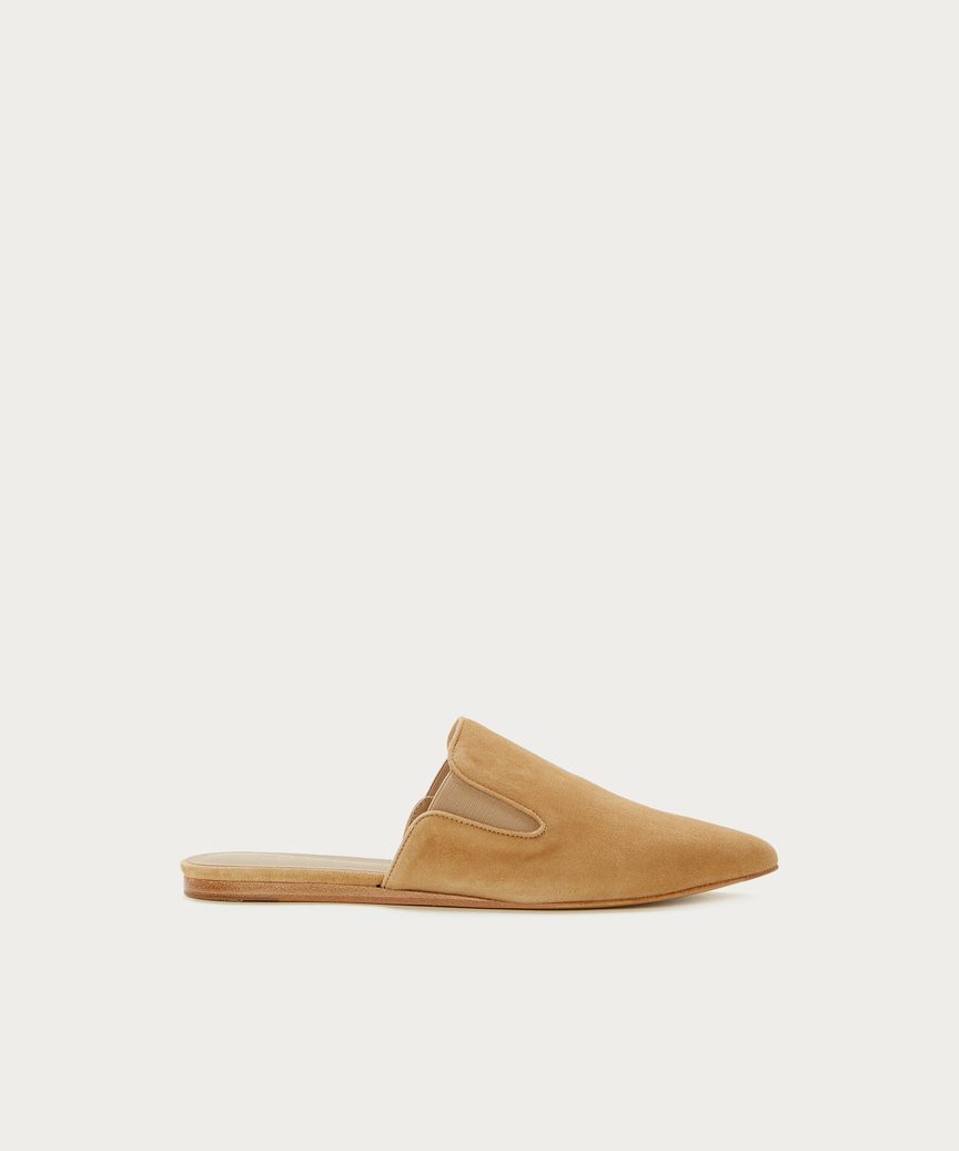 Suede Mule