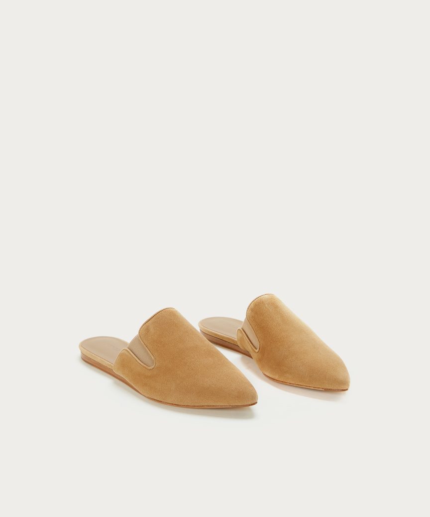 Suede Mule