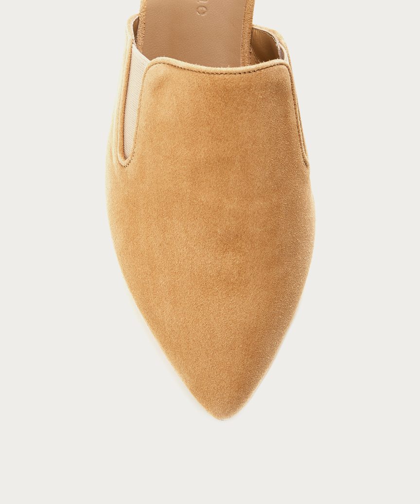 Suede Mule