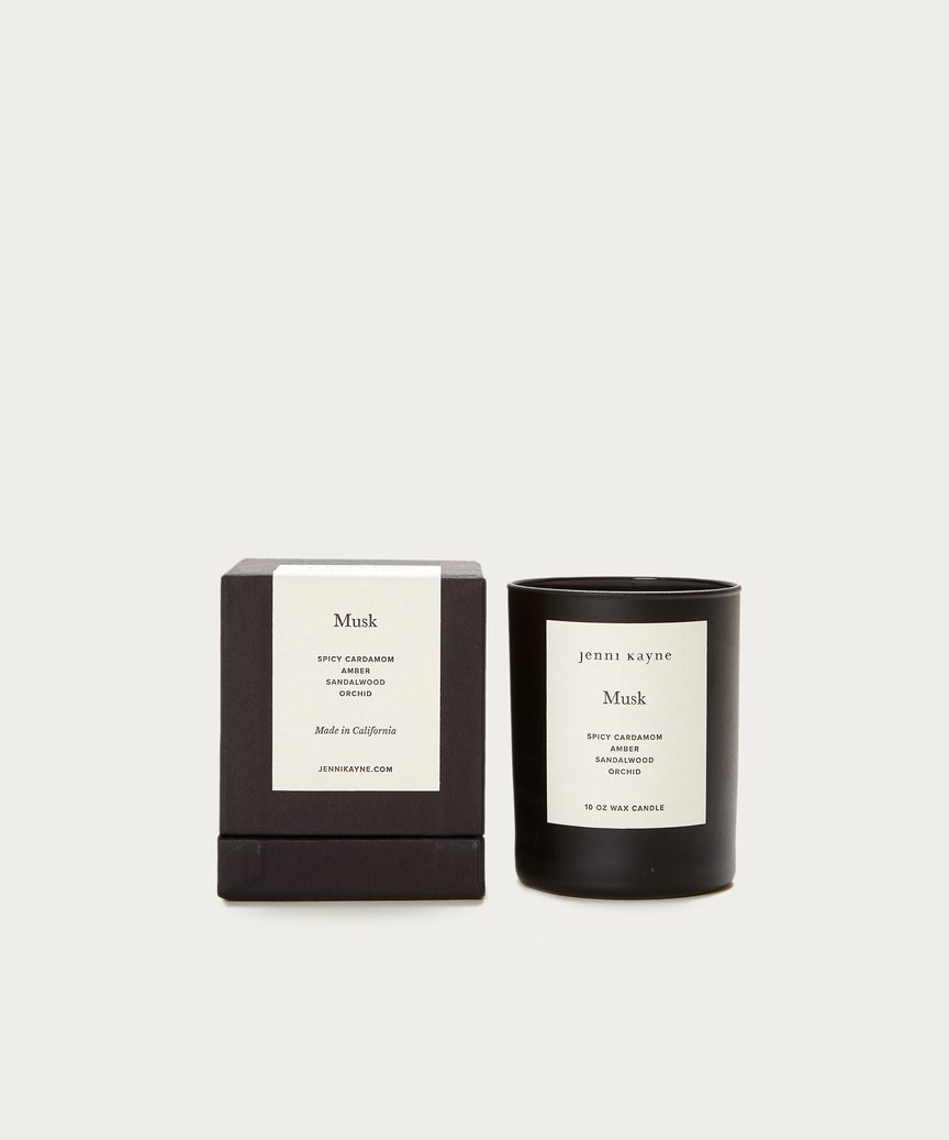 Musk Matte Glass Candle