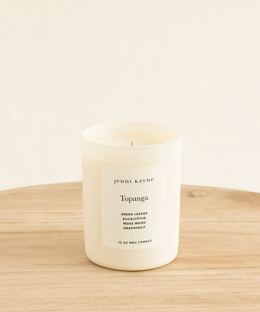 Jenni Kayne Topanga Glass Candle — $55.00 at Jenni Kayne