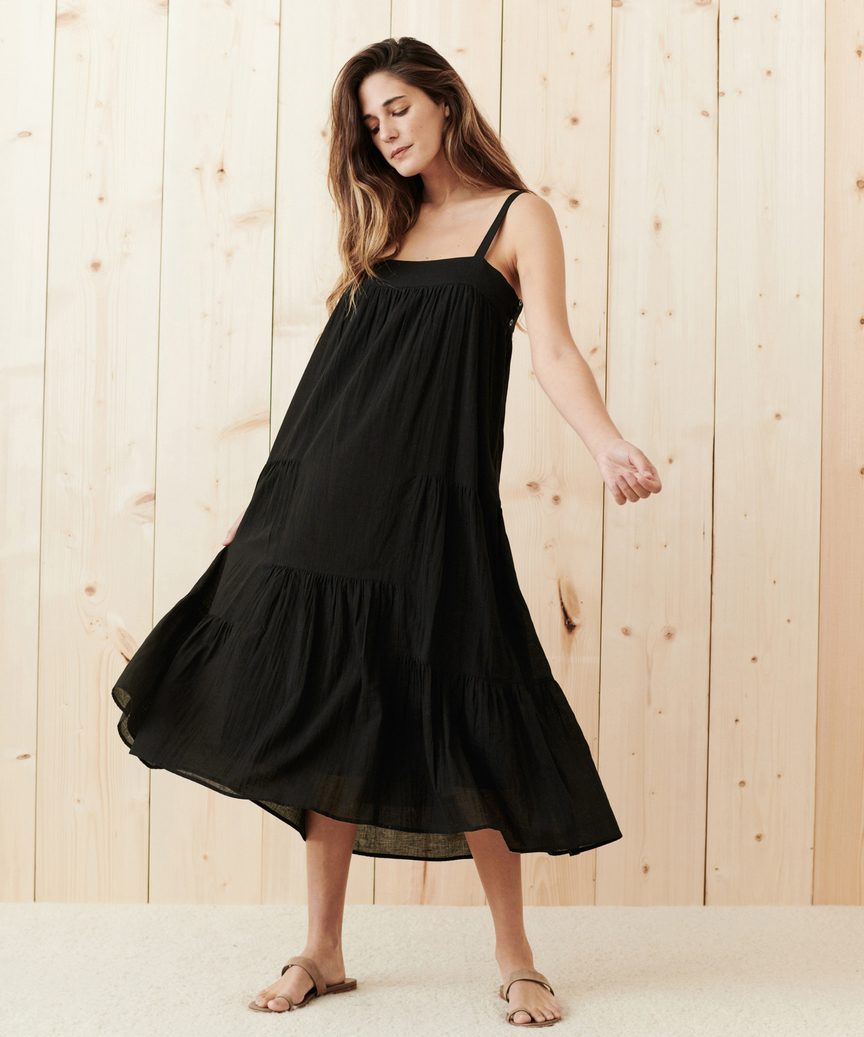 summer dress black