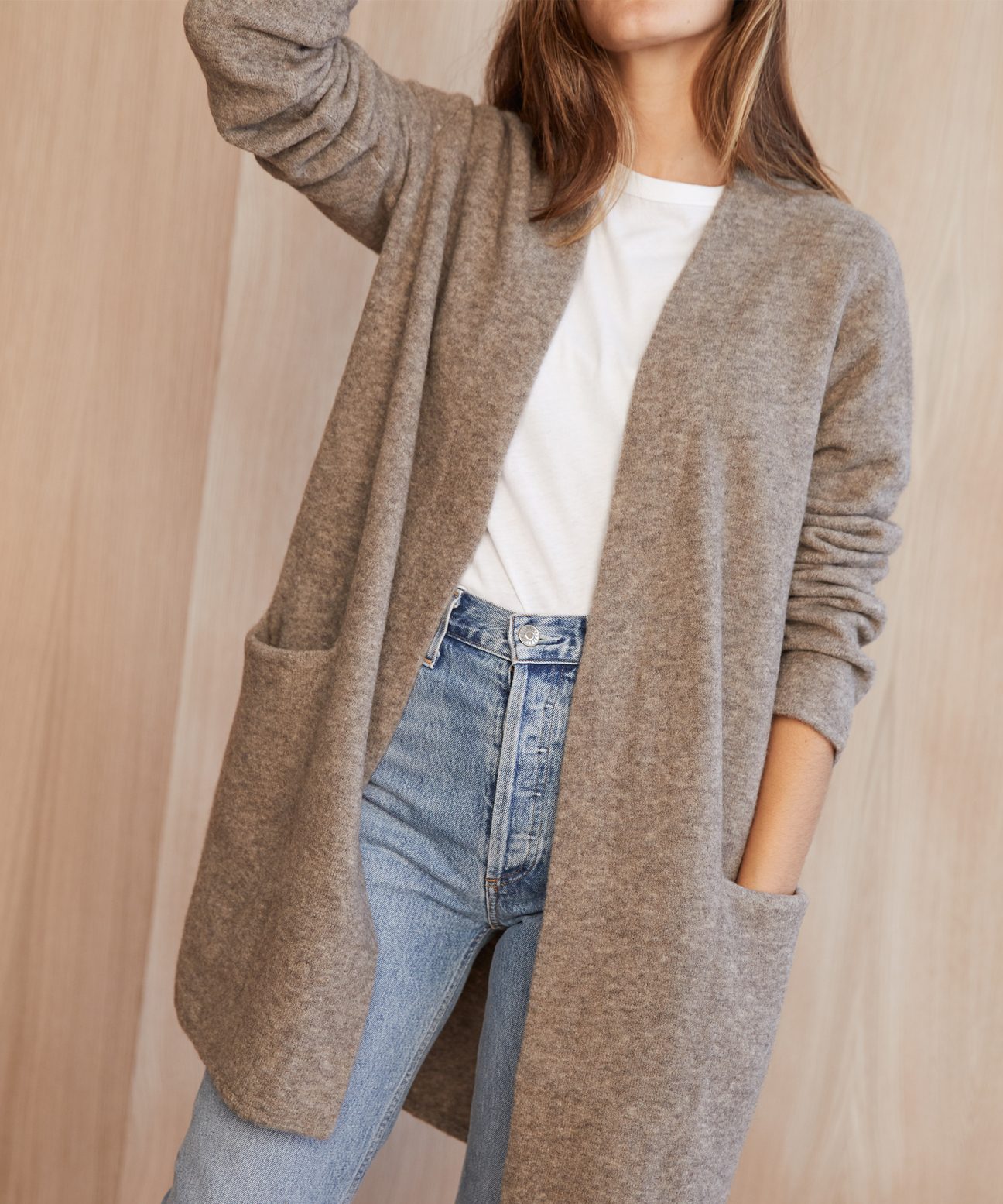 wool sweater coat