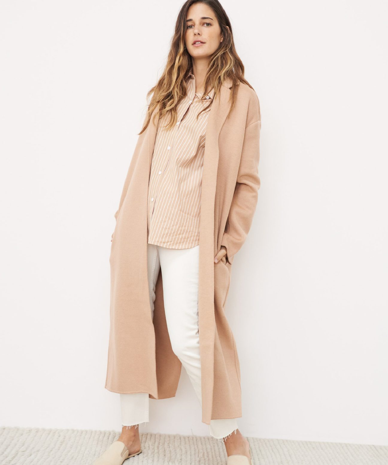 Cashmere Overcoat - Fawn | Jenni Kayne