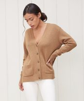 Everyday Cardigan - Dark Camel | Jenni