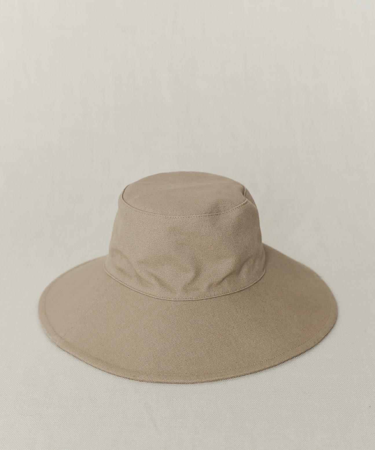 Cotton Canvas Sun Hat Khaki Jenni Kayne